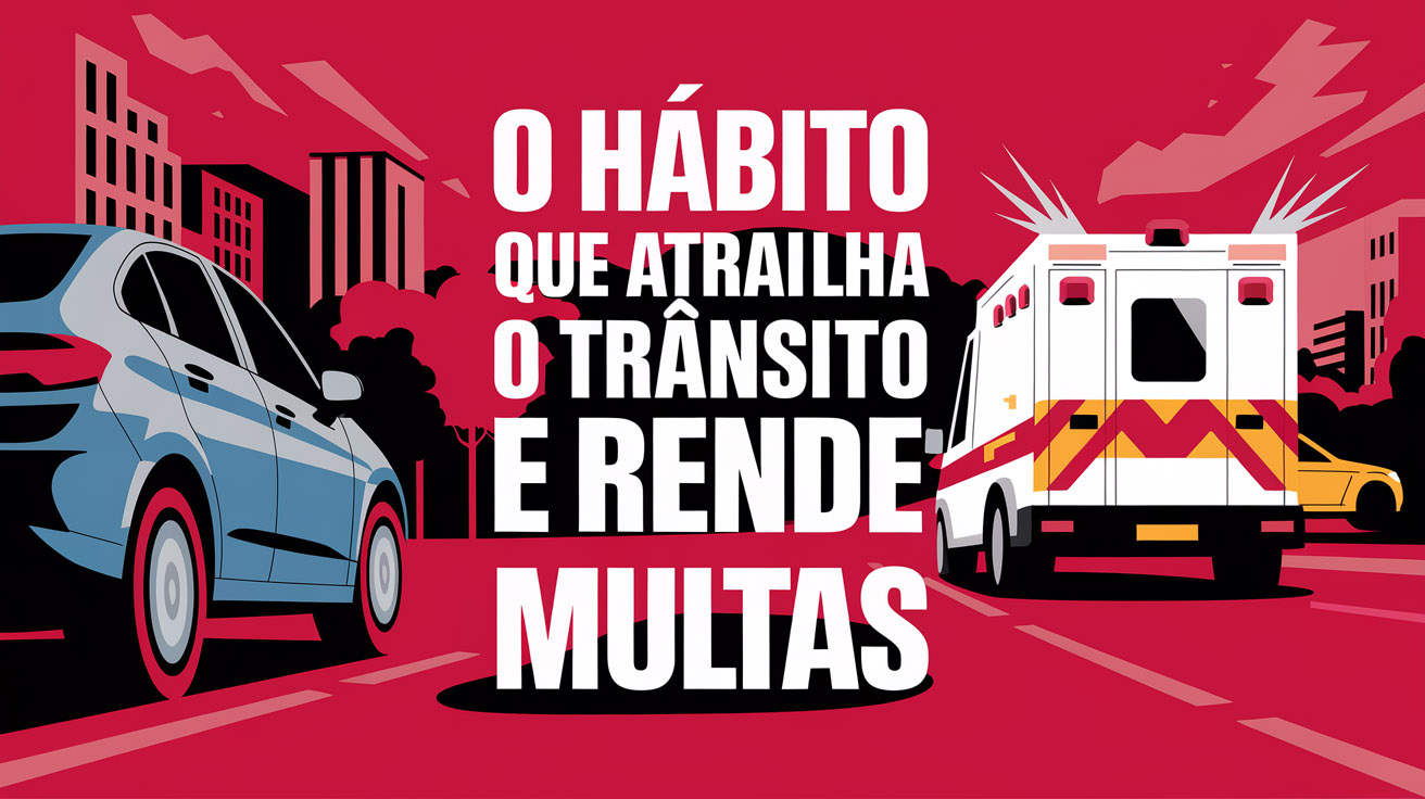 Motoristas que trafegam lentamente na faixa da esquerda comprometem a segurança e podem ser multados. Saiba como evitar essa infração.