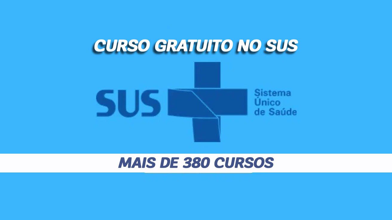 Mais de 380 cursos gratuitos online com certificado estão disponíveis no SUS. Inscreva-se agora e amplie suas oportunidades!