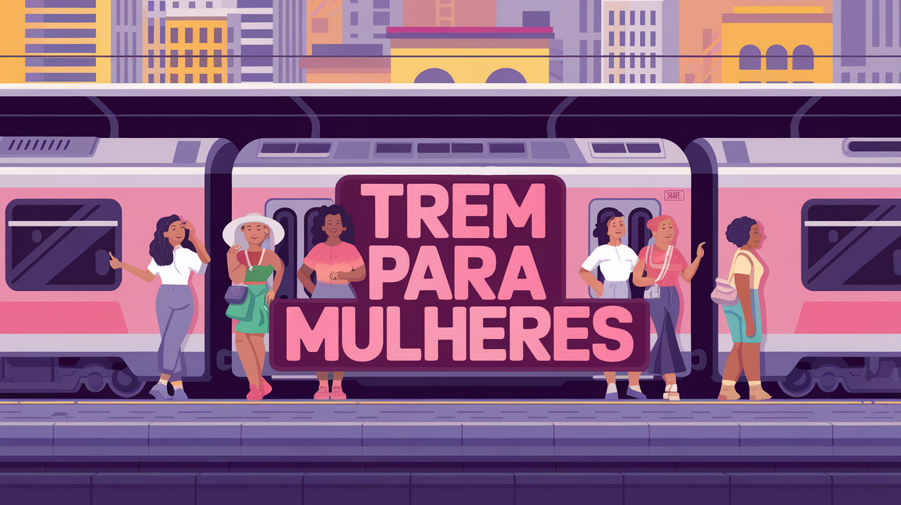 São Paulo considera implementar vagões exclusivos para mulheres nas Linhas 10 e 14, visando aumentar a segurança no transporte público.