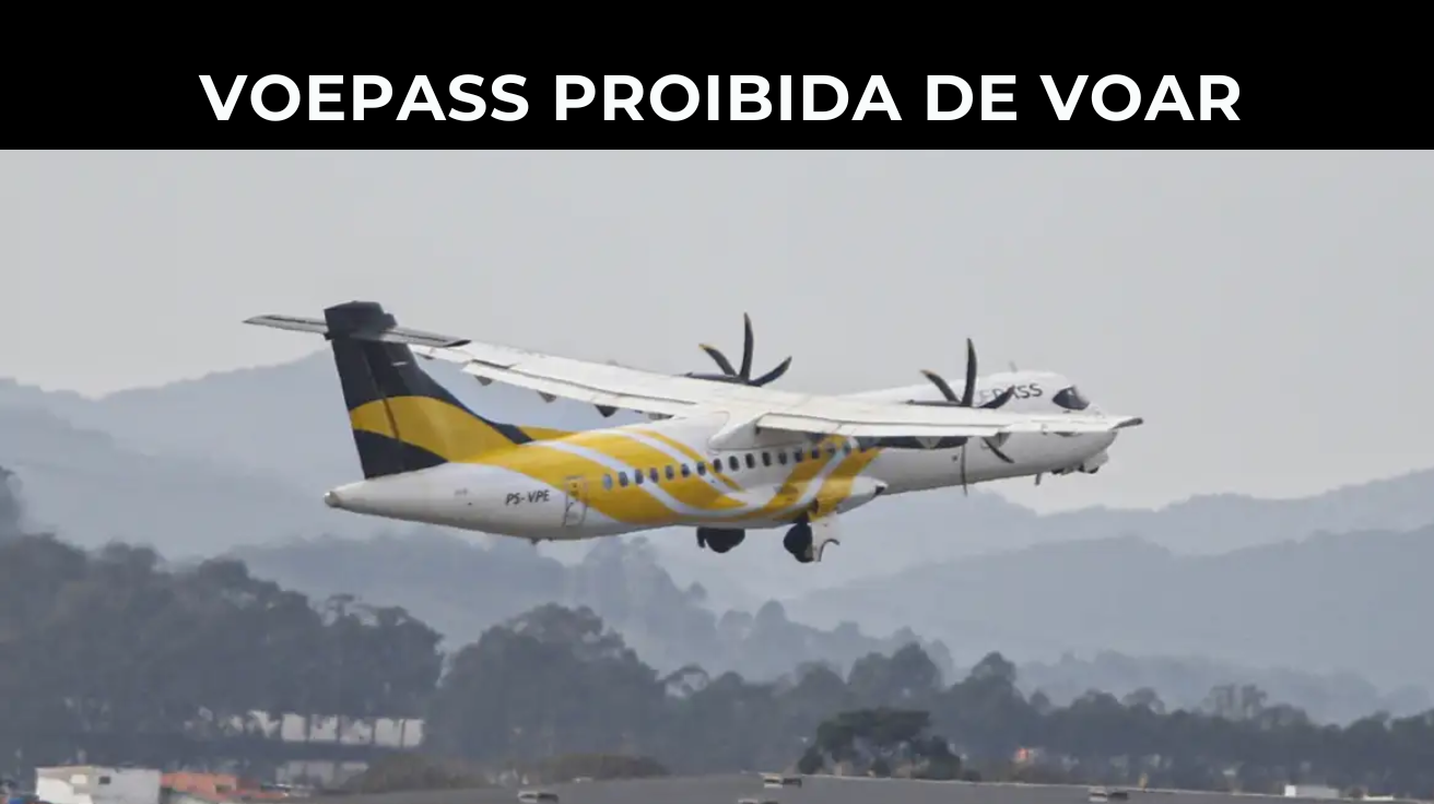 ANAC suspende voos da Voepass! Medida cautelar ocorre após falhas na gestão e segurança. Veja como ficam os passageiros!