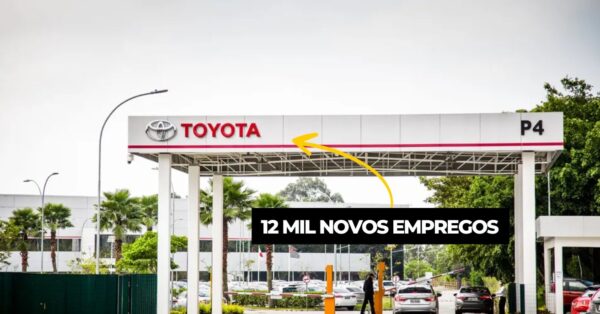 Toyota investirá R$ 11,5 bilhões no Brasil, gerando 12 mil empregos. Nova fábrica terá capacidade de 100 mil carros por ano.