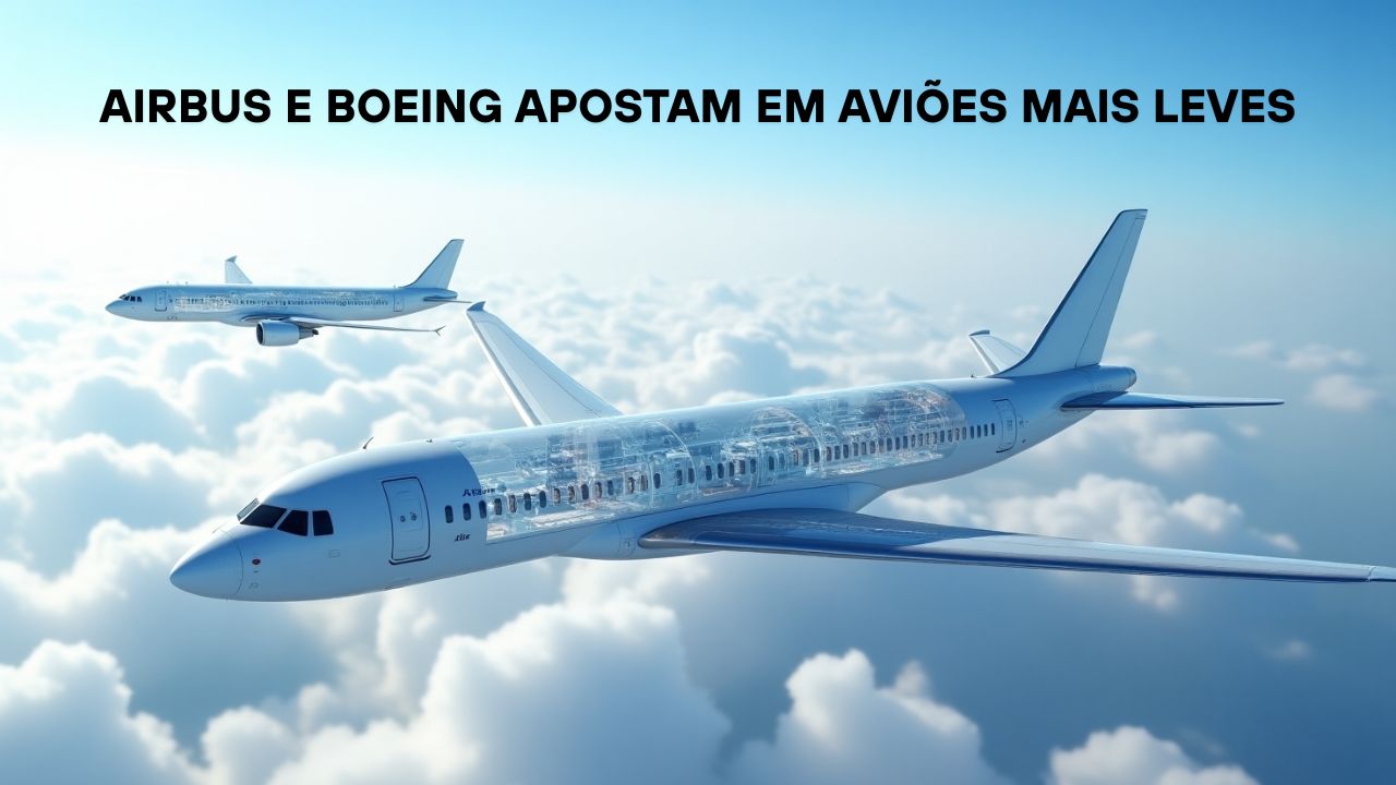 Boeing e Airbus apostam em novos materiais para fabricar aviões mais leves e ecológicos