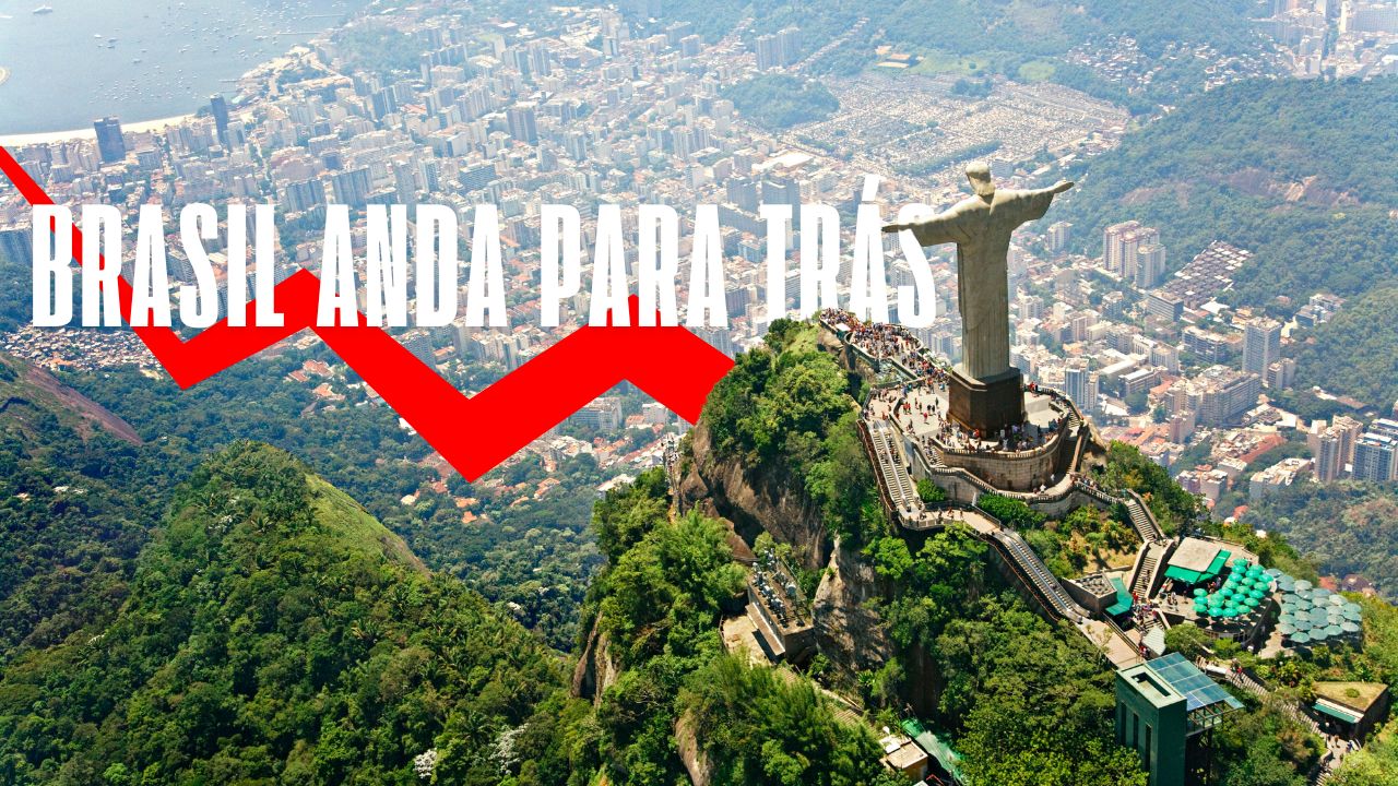 Brasil perde força e deixa de ser a 9ª maior economia do mundo, caindo para a 10ª posição em 2024!