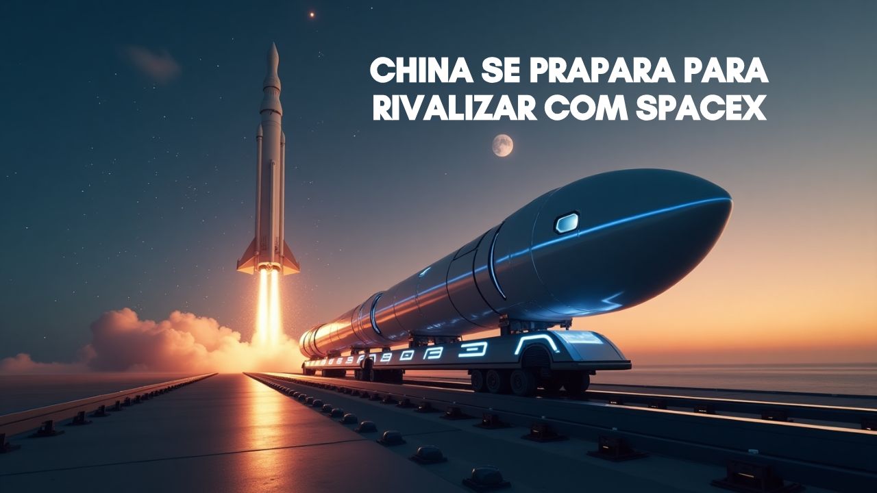 China desenvolve plataforma maglev para rivalizar com a SpaceX até 2028