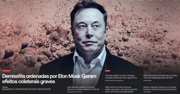Demissões ordenadas por Elon Musk geram efeitos colaterais graves saída de servidores do Departamento de Agricultura dos EUA