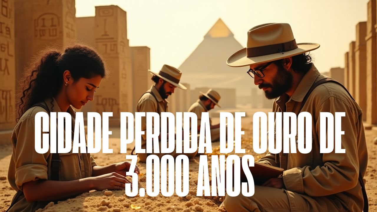 Descoberta arqueológica chocante: Cidade Perdida de Ouro de 3.000 anos é desenterrada no Egito e revela segredos milenares!