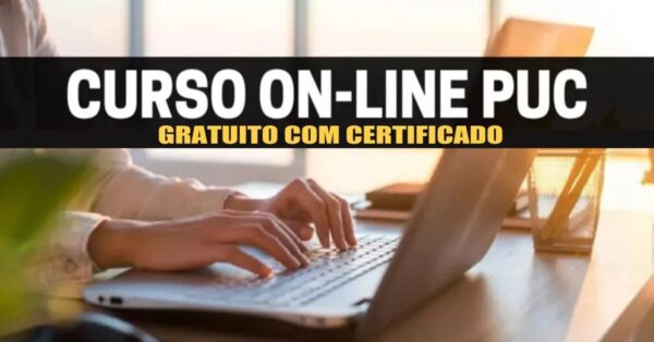 Estude de graça e no conforto de casa! PUC abre mais de 800 vagas para 41 cursos online gratuitos sem precisar de ENEM nas áreas de Neurociência, Finanças, Design, Marketing e muito mais!