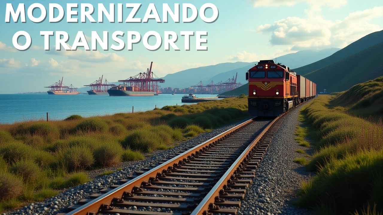 Ferrovia de 110 km em SC: construção de R$ 2 bilhões pode modernizar o transporte e conectar portos estratégicos