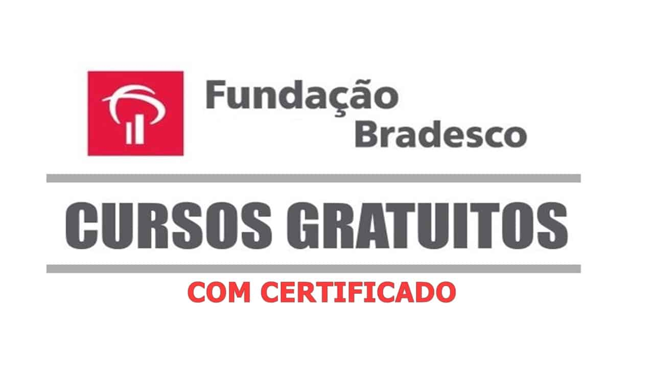 Fundação Bradesco oferece cursos gratuitos de Excel, Word, PowerPoint e OneDrive para quem deseja se destacar no mercado de trabalho.