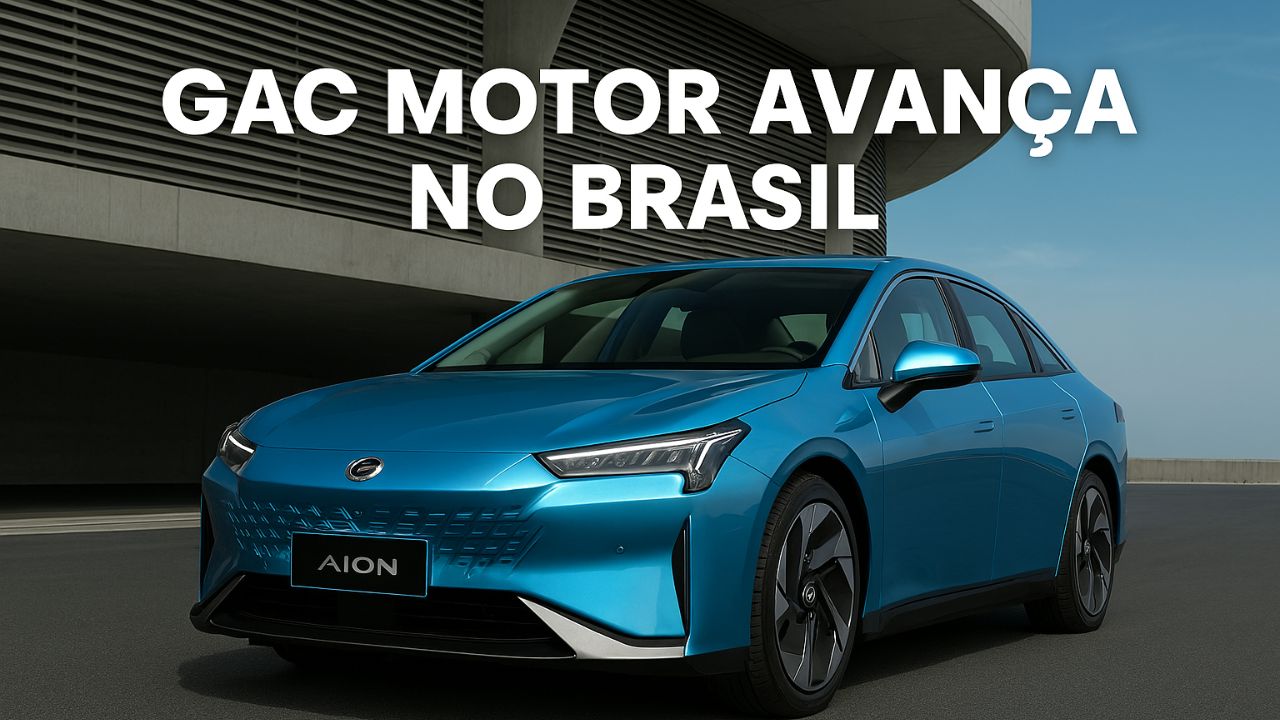 GAC Motor começa a operar no Brasil em 2025 e já traz o sedã elétrico Aion ES para competir com Corolla e BYD King.