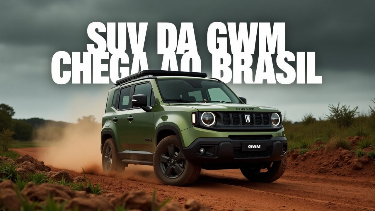 GWM Tank 300 enfrenta terrenos difíceis com motor híbrido e 408 cv de potência. SUV já pode ser reservado no Brasil