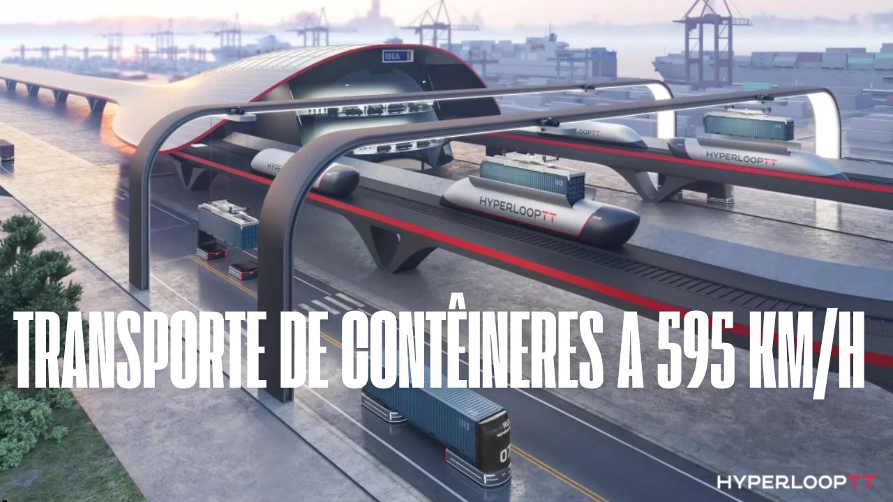 Hyperloop Brasil promete revolucionar o transporte de contêineres com cápsulas a 595 km/h, reduzindo tempo entre Santos e Campinas para 30 minutos e diminuindo emissões de CO₂.