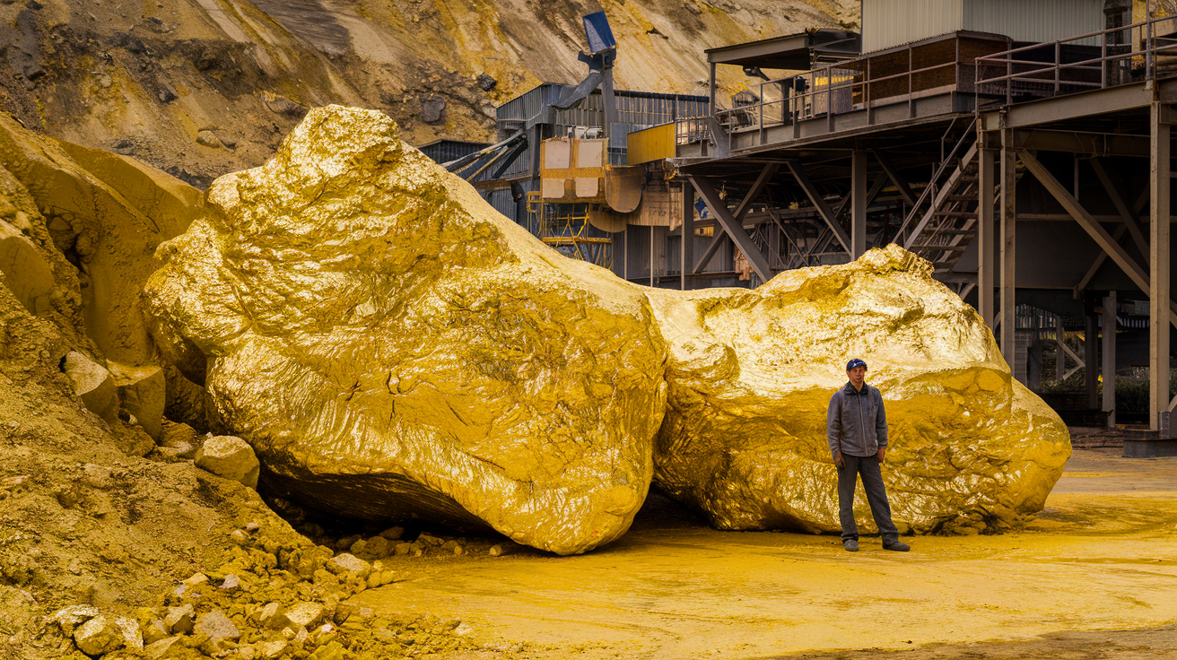 Ouro em abundância! Nova jazida de ouro descoberta pode ser a maior do mundo, com 330 toneladas escondidas em camadas profundas da Terra