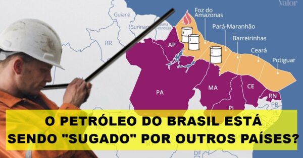 Petróleo do Brasil sendo sugado por Guiana e Suriname na Margem Equatorial e Petrobras não participa