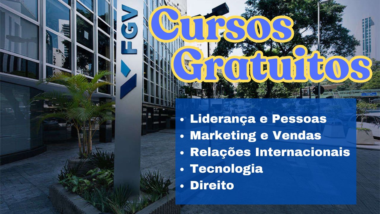 cursos - cursos gratuitos - FGV -