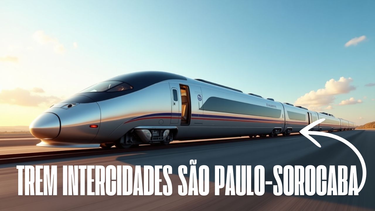 O Trem Intercidades São Paulo-Sorocaba terá leilão em 2025 e reduzirá o tempo de viagem para 60 minutos. O projeto faz parte do programa SP nos Trilhos e promete transformar a mobilidade paulista