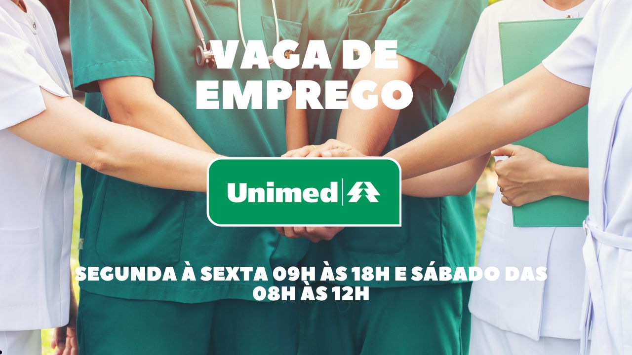 Unimed procura interessados em trabalhar de segunda à Sexta 09h às 18h e sábado das 08h às 12h! Oferece ótimo salário + benefícios atrativos, veja como garantir a vaga de técnico de enfermagem