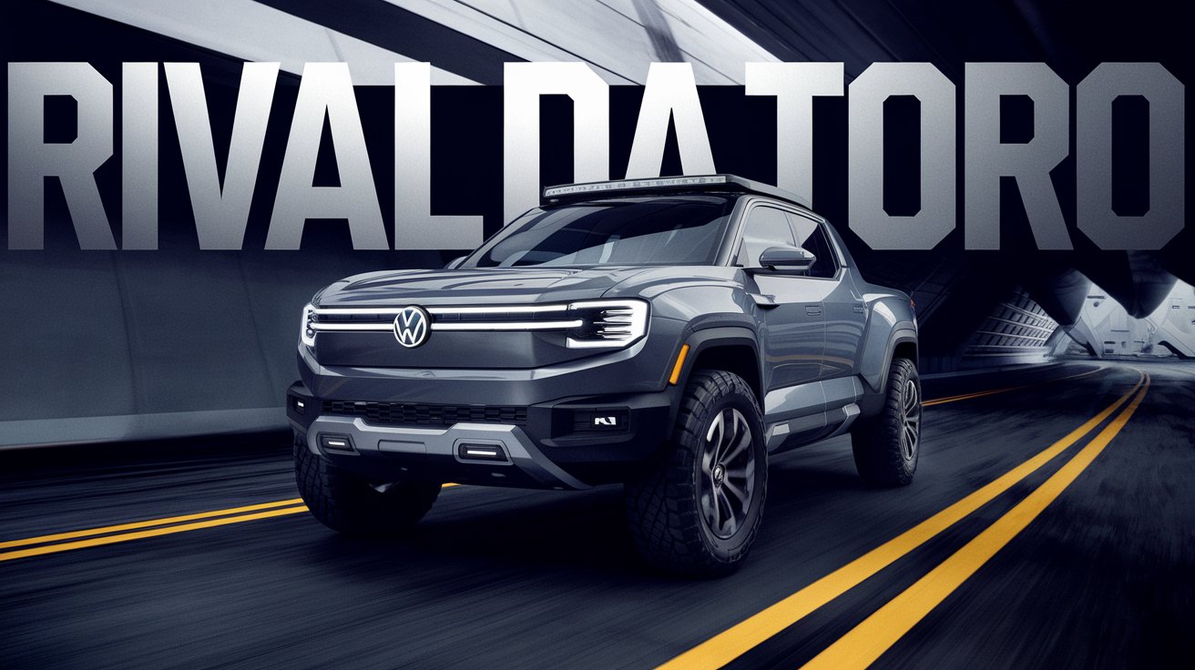 Volkswagen confirma produção de picape inédita no Brasil, com lançamento previsto entre 2025 e 2026. Novo modelo concorrerá com Fiat Toro e mais!. (Imagem ilustrativa feita por IA)