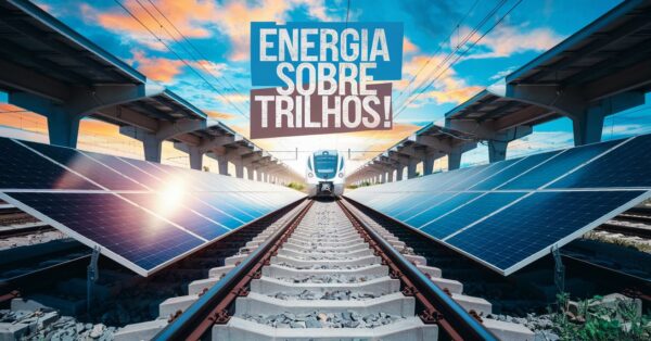 França aposta em painéis solares sobre trilhos de trem para gerar energia renovável. Será essa a solução ideal para um futuro sustentável?