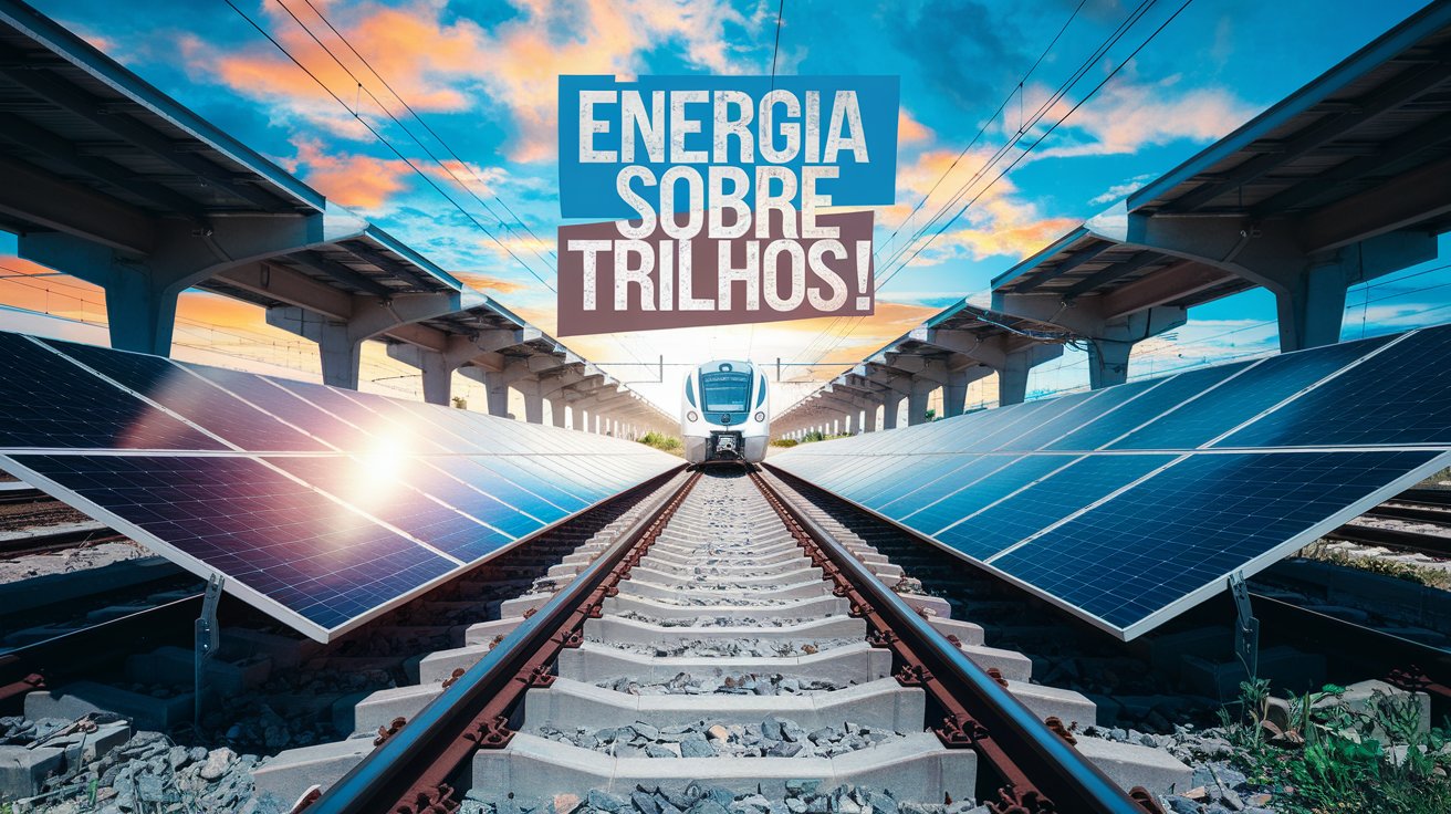 França aposta em painéis solares sobre trilhos de trem para gerar energia renovável. Será essa a solução ideal para um futuro sustentável?