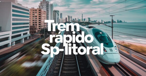 Trem Intercidades promete ligar São Paulo ao litoral em 90 minutos! Veja os possíveis trajetos e impactos dessa nova ferrovia.