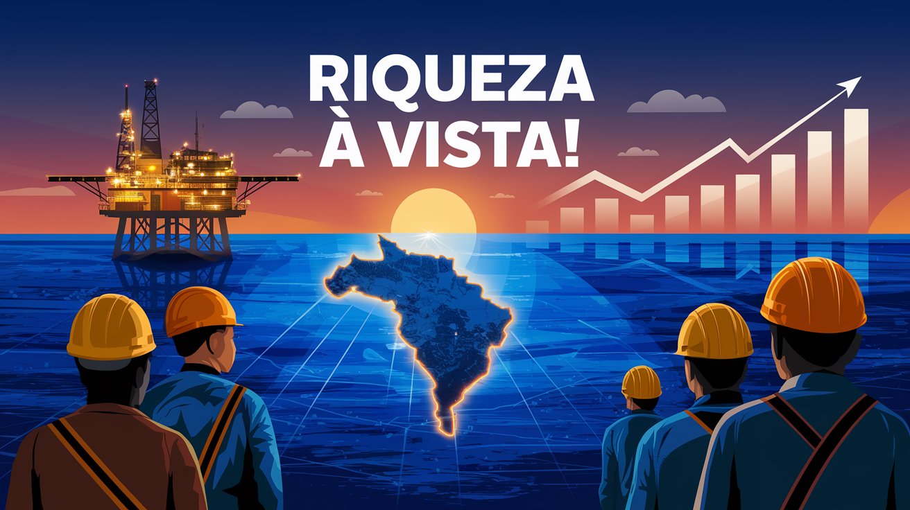 Descoberta na Margem Equatorial pode revolucionar o Amapá com aumento de 61% no PIB e 54 mil empregos. Entenda os impactos dessa mudança!