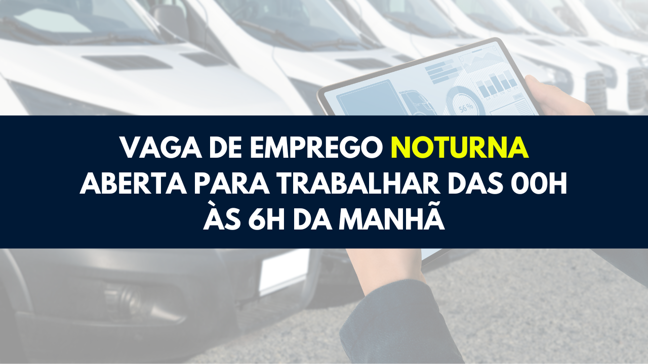 A Beep Saúde oferece vaga noturna de Auxiliar de Frota com salário atrativo + benefícios como vale-alimentação, Gympass e mais.