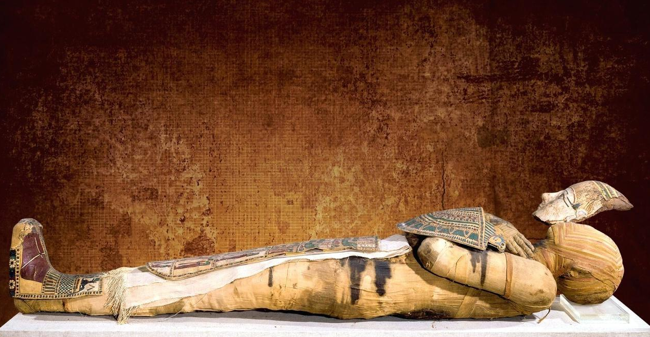 La momia egipcia Bashiri es un misterio porque su técnica de embalsamamiento única nunca ha sido vista antes y desenrollarla podría destruir evidencias valiosas. Además, su identidad sigue siendo desconocida, con solo una inscripción enigmática que sugiere un posible nombre.