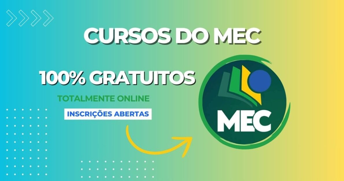 MEC lança curso gratuito e online para professores que querem dominar Recursos Educacionais Digitais e transformar suas aulas!