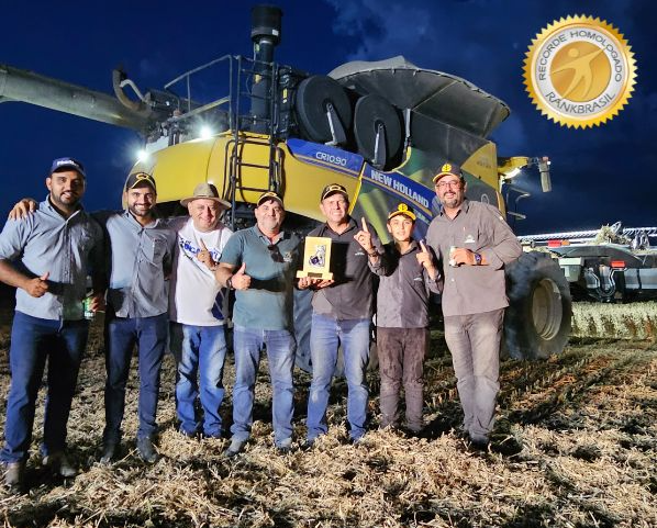 El récord de la cosechadora New Holland CR 10.90 en Luiz Eduardo Magalhães demuestra cómo la tecnología ha transformado el agronegocio brasileño.