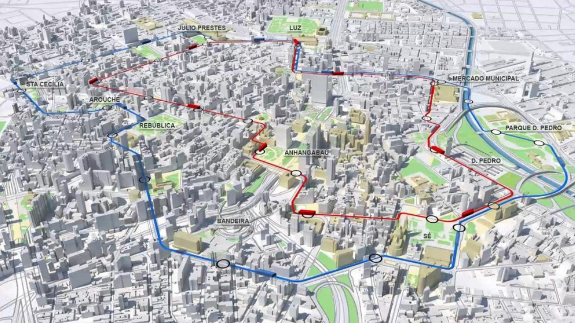 SP invertirá R$ 4 mil millones en el VLT Bonde São Paulo para transformar la movilidad en el centro histórico hasta 2027