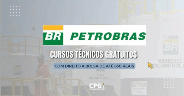 Petrobras oferece cursos técnicos gratuitos com bolsas de até R$ 850. Inscrições abertas até 16 de outubro! Não perca essa oportunidade!