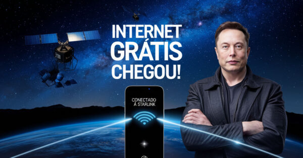 A Starlink oferecerá internet gratuita via satélite para celulares compatíveis a partir de julho. Veja se seu modelo está na lista!