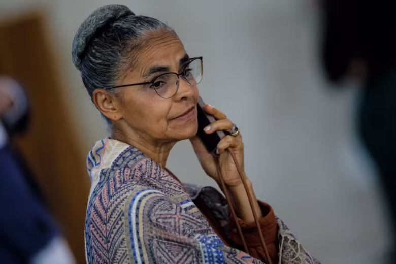 Foto da ministra do Meio Ambiente, Marina Silva.