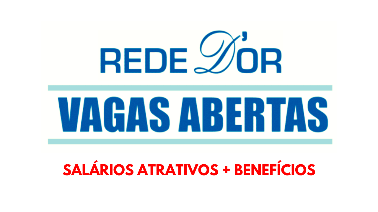 A Rede D'Or oferece vagas de emprego para Copeiro em Salvador, na Bahia, com salários e benefícios atrativos. Confira!