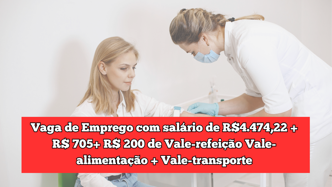 Oportunidade para Técnico de Enfermagem na Associação Saúde da Família! A vaga de emprego possui salário e benefícios atrativos, participe!