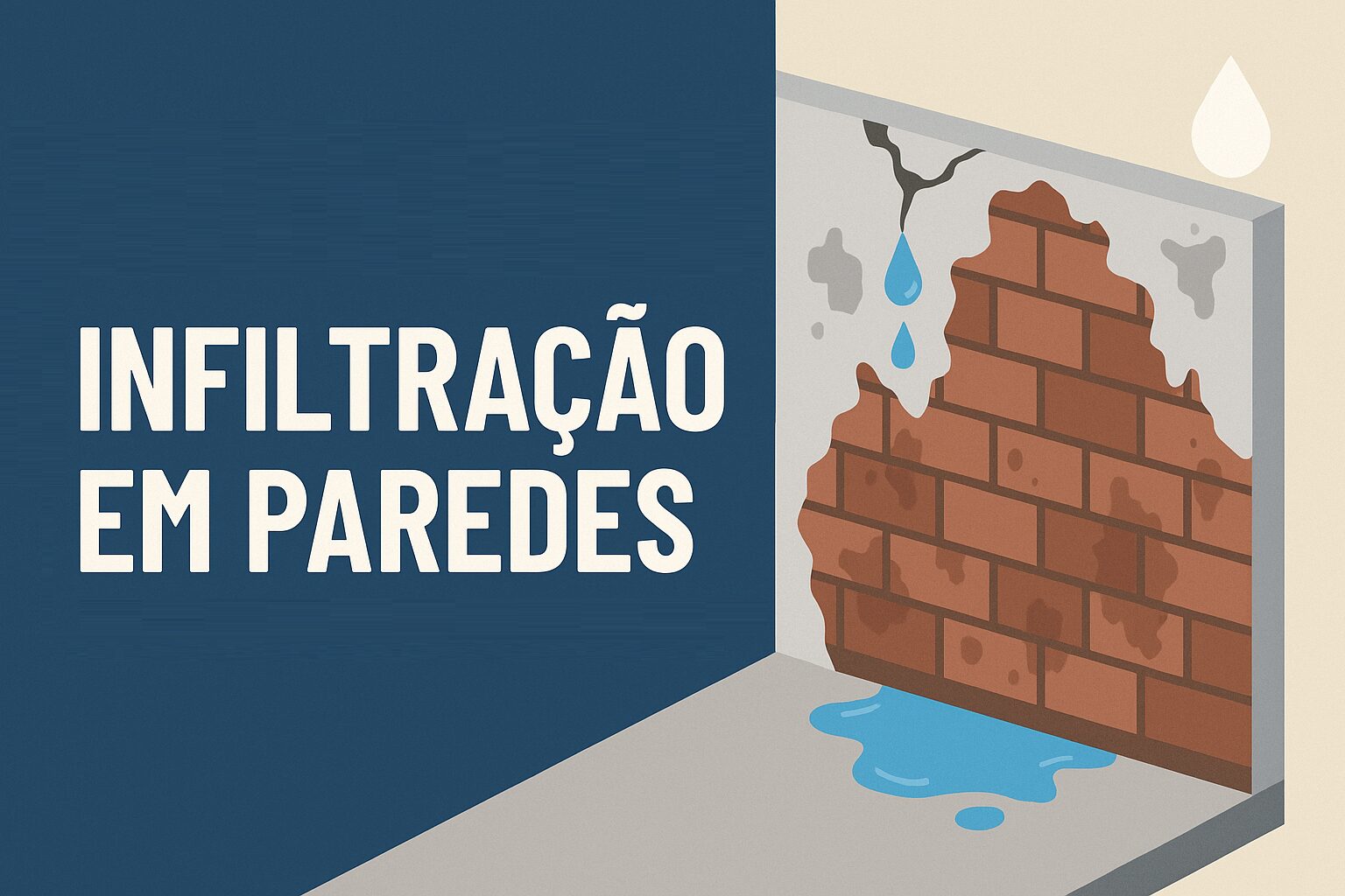 Infiltração, paredes