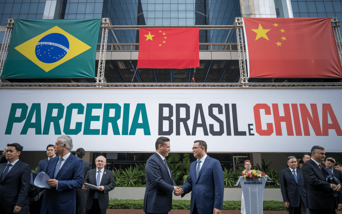 Brasil e China avançam em parceria estratégica com foco em saúde, infraestrutura e energia limpa para os próximos anos