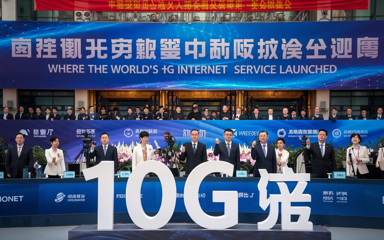 China ativa primeira internet 10G do mundo com velocidade para baixar filmes em segundos e revolucionar cidades inteligentes
