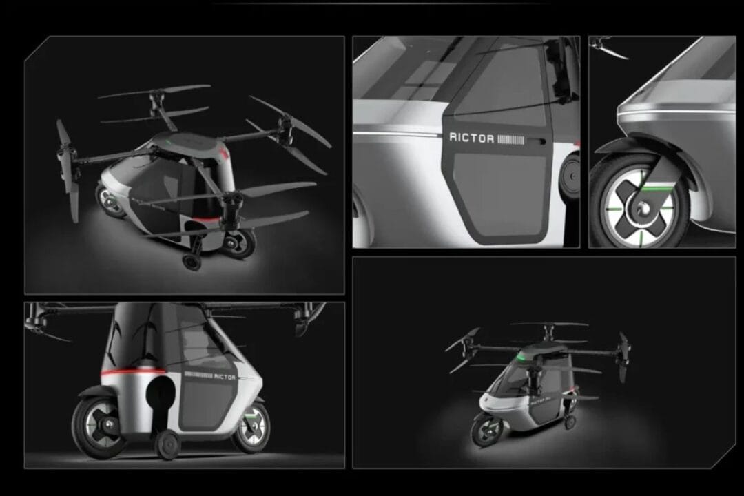 Ciclomotores voadores ganham destaque na CES 2025 com o Skyrider X1. Protótipo chinês atinge 100 km/h e voa por até 40 minutos com piloto automático