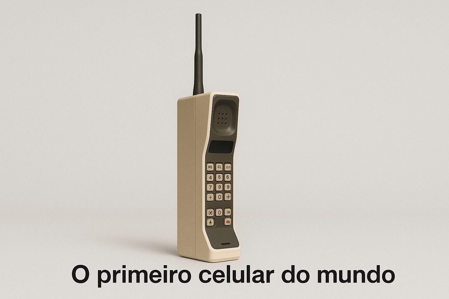 DynaTAC 8000X: relembre o primeiro celular do mundo lançado pela Motorola