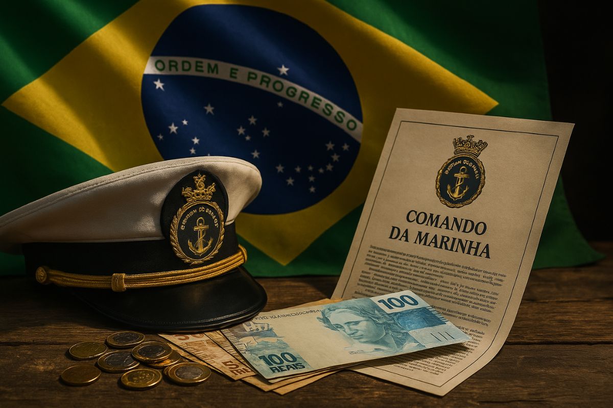 Edital Comando da Marinha sacode o cenário de concursos e oferece salário inicial de R$ 18 mil