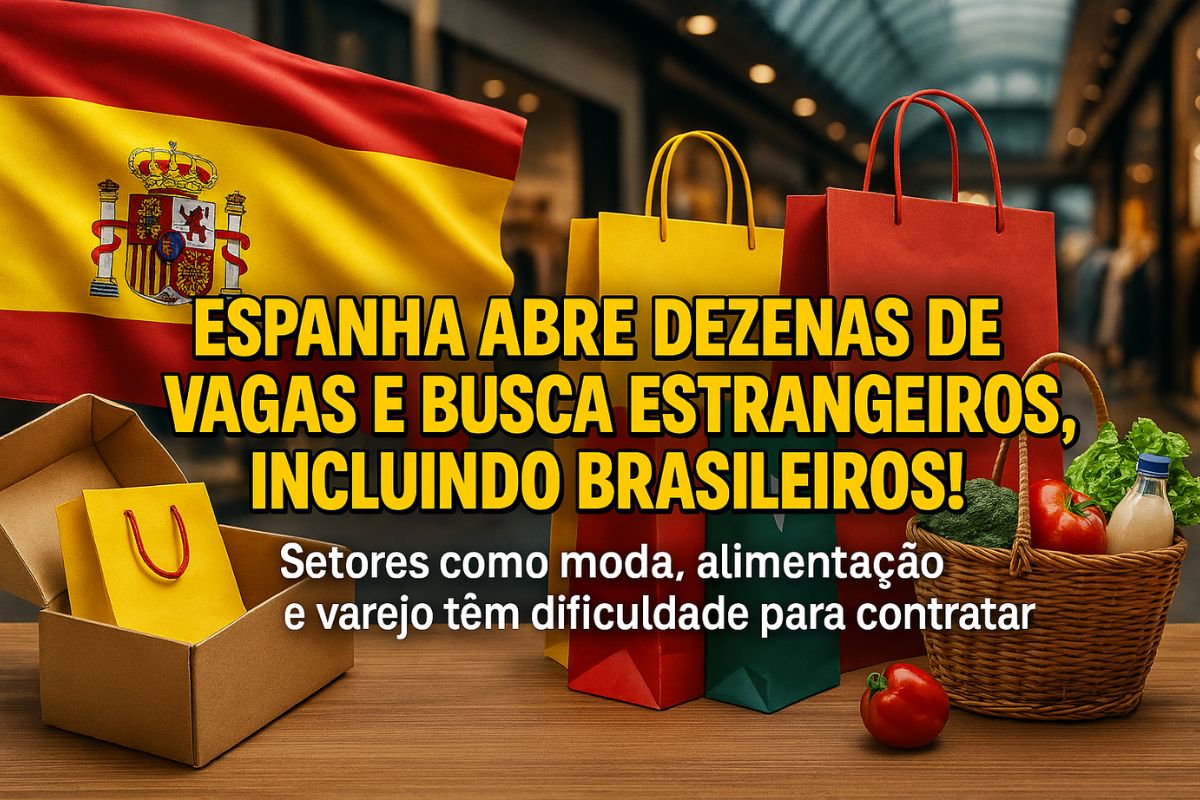 Espanha tem novas vagas no El Corte Inglés em áreas como moda e logística. Oportunidades em Madrid, Barcelona e outras cidades. Veja como se candidatar.