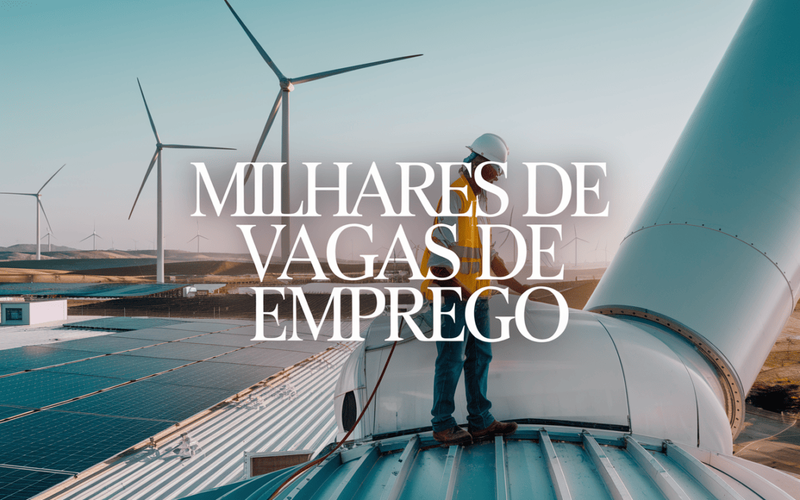 Expansão do setor de energias renováveis gera milhares de vagas de emprego e coloca o Brasil entre os três maiores mercados do mundo