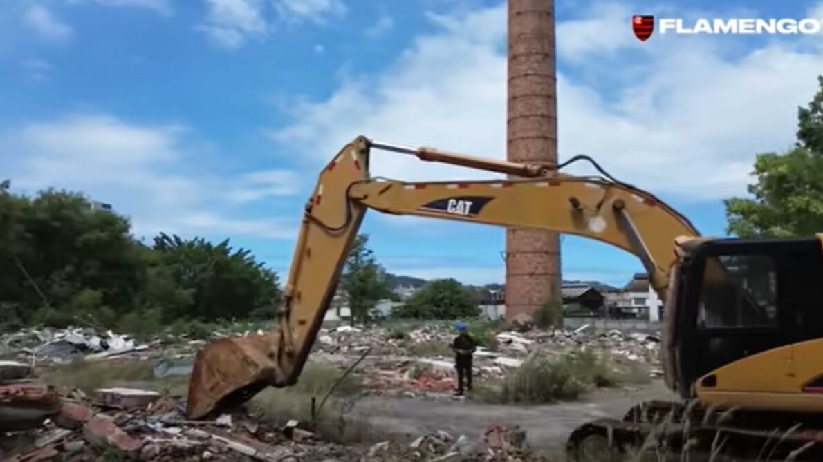 Flamengo inicia fase técnica da construção do novo estádio no Gasômetro