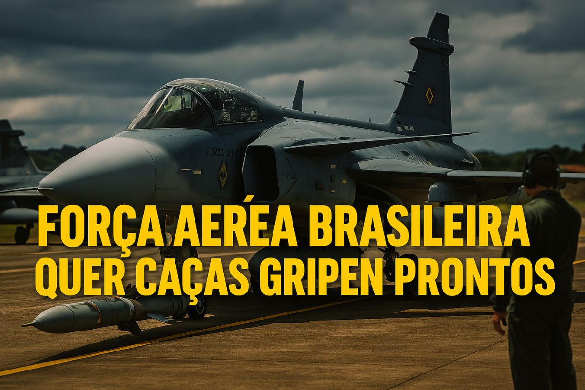 Força Aérea Brasileira quer liberar armamento dos caças Gripen até o fim de 2025. FAB prepara integração de mísseis Meteor e Iris-T e treina pilotos no Brasil