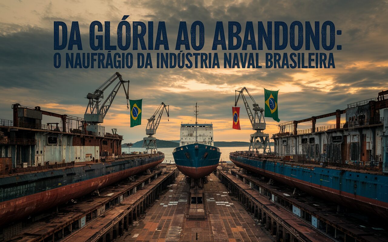 Indústria naval brasileira enfrenta crise histórica com demissões em massa e fechamento de estaleiros