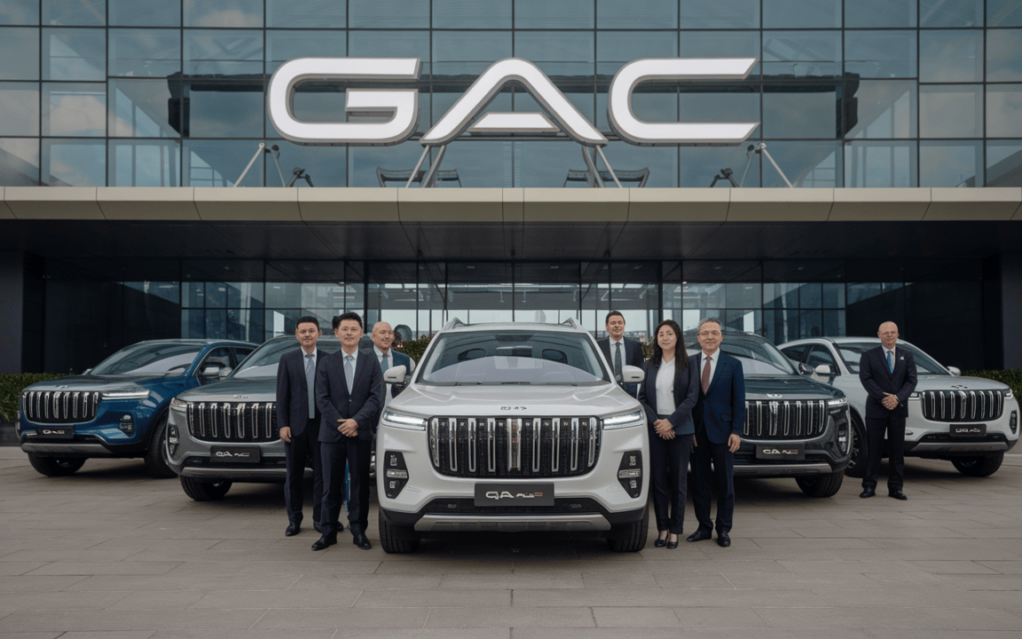Montadora chinesa GAC lança cinco veículos no Brasil em maio