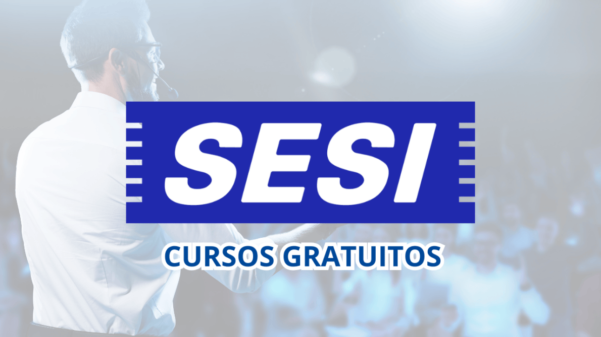 Interessados podem se inscrever até o dia 20 de abril. Os cursos gratuitos do SESI incluem temas como satisfação do cliente e oratória.