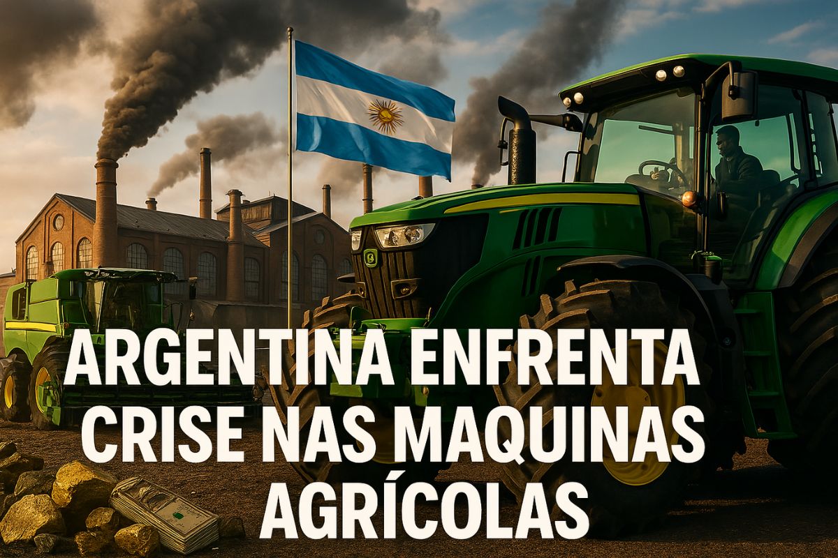 Argentina enfrenta crise no setor de máquinas agrícolas com queda nas vendas e alta nas importações. Indústria pressiona governo por medidas de proteção.